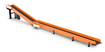 Belted Material Conveyor